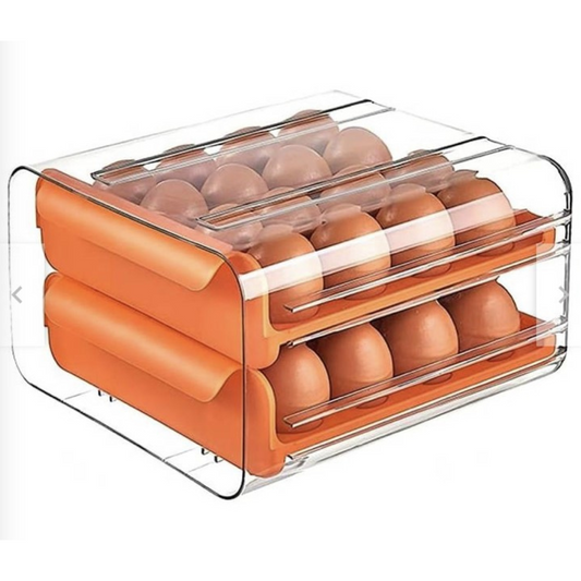 Porta Huevos de 2 Niveles - ¡Podrás almacenar hasta 32 huevos!